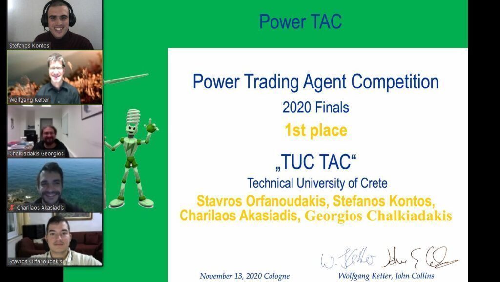 Researchers from Greece win “Power TAC” AI competition