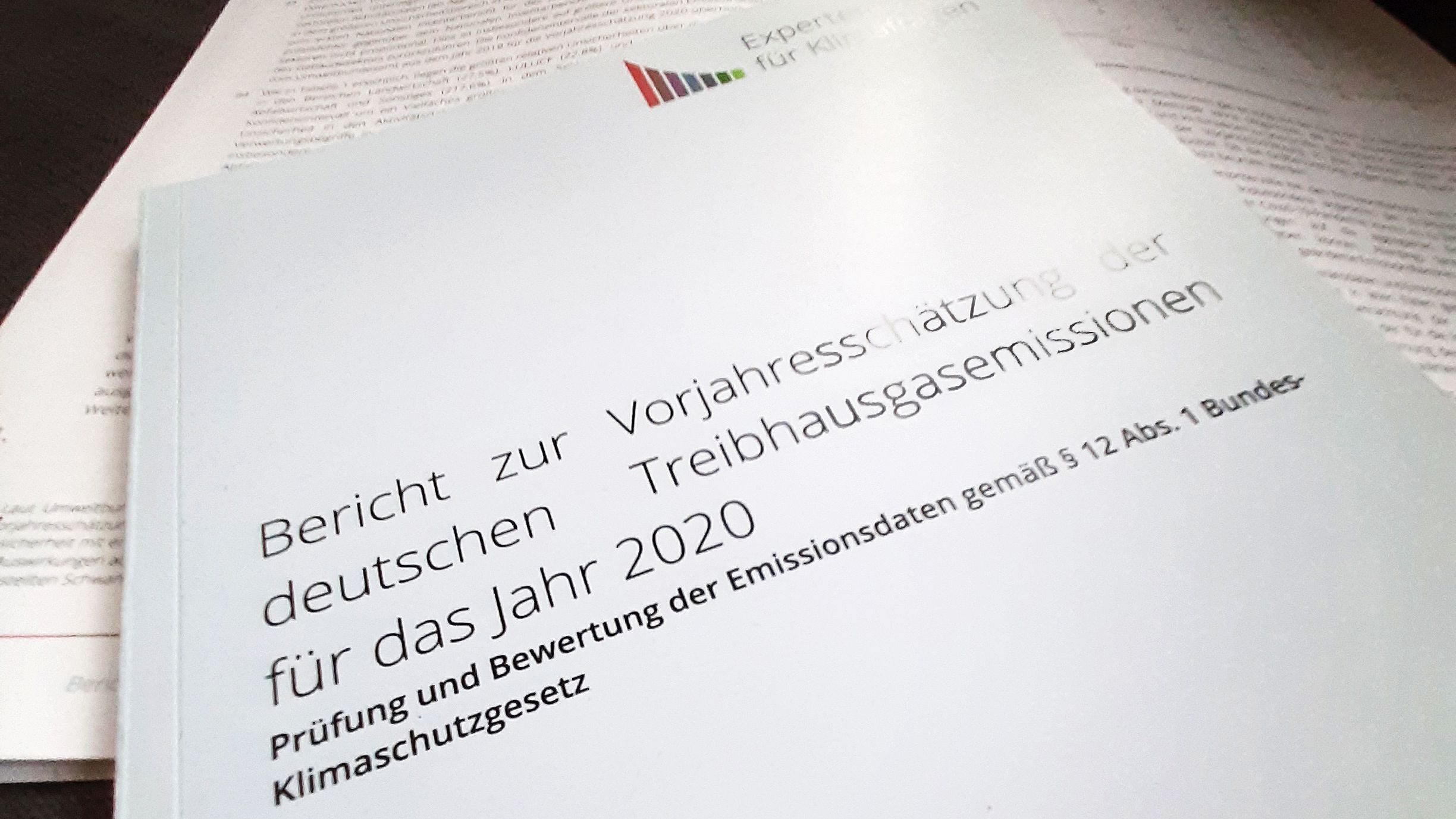 Expertenrat für Klimafragen prüft erste Schätzung der Emissionsdaten 2020