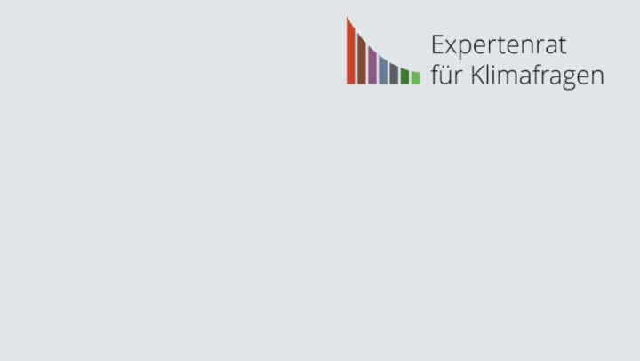 Expertenrat für Klimafragen: Zielerreichung 2030 fraglich ohne Paradigmenwechsel