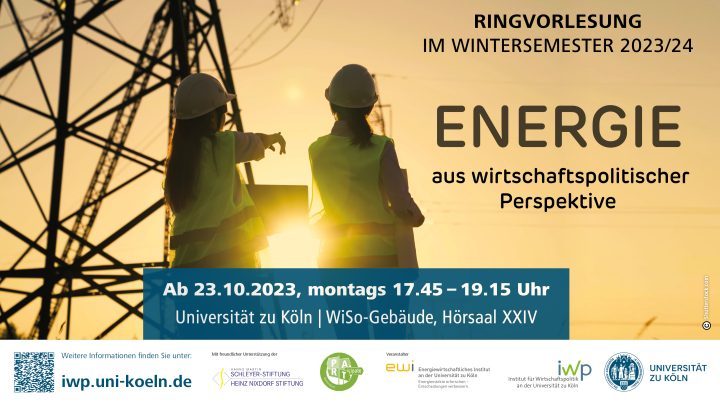 Lecture Series “Energy from an Economic Policy Perspective”