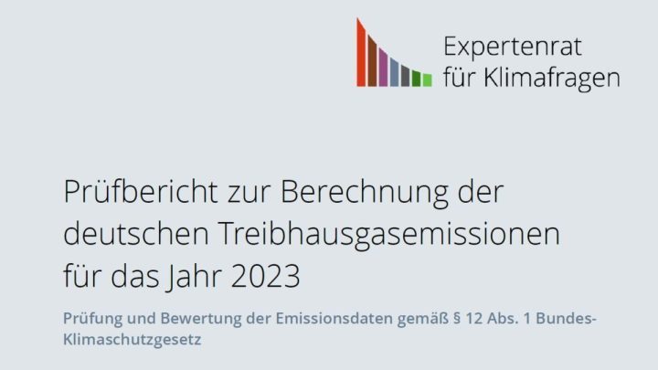 Expertenrat für Klimafragen: Zielverfehlung für Verkehrssektor