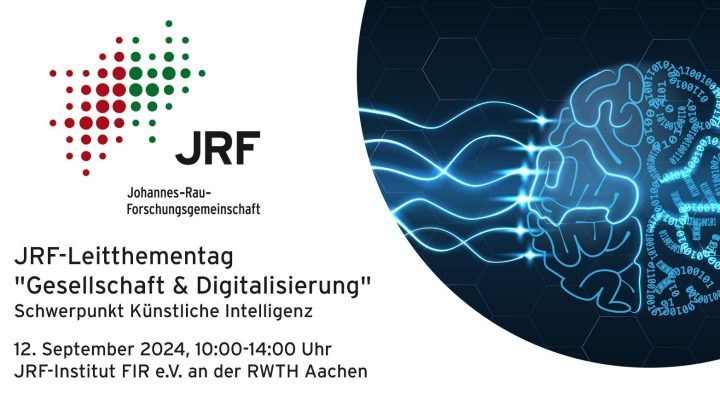 JRF-Leitthementag “Gesellschaft & Digitalisierung” mit Schwerpunkt Künstliche Intelligenz